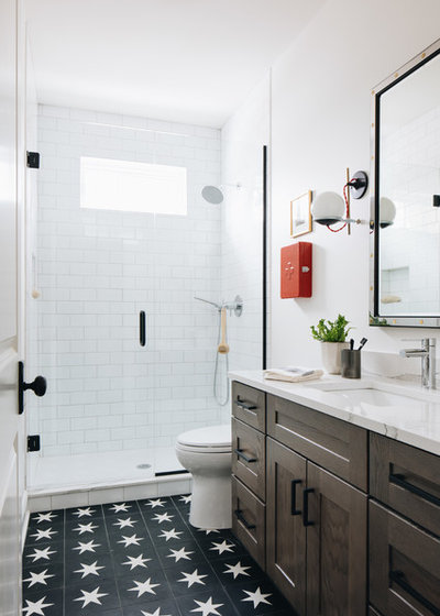 Transitional Bathroom by reDesign home | chicago