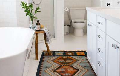 Room of the Day: A Master Bathroom With Modern Farmhouse Style