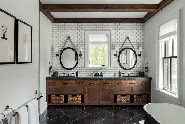 Country Bathroom by Crisp Architects
