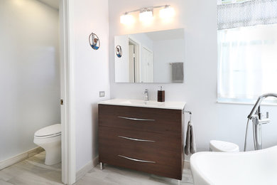 Modern Getaway remodelated by Fresh Floor, Kitchen & Bath
