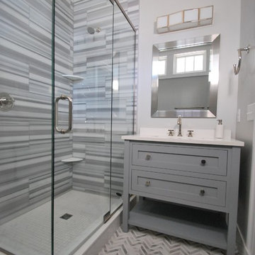 Modern Gray Bathroom