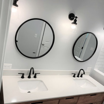 Modern Guest Bathroom 4 Weeks To Finish - Sammamish Wa