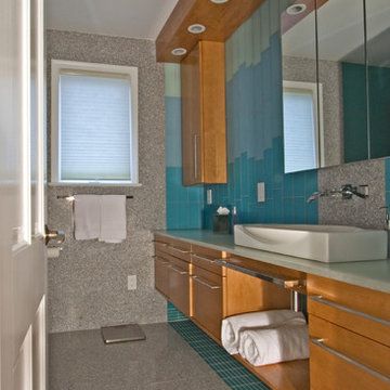 Modern Hall Bath – Upper Georgetown, DC