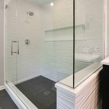 Modern Lines | Bath Remodel