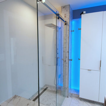 Modern luxury compact bathroom