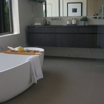 Modern Luxury Villa Remodel | Freestanding Tub
