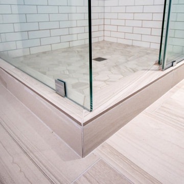 Modern Master Bath in West Seattle