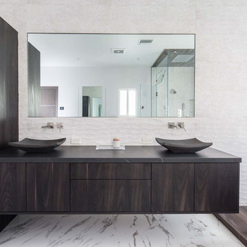 Modern Master Bathroom, Encino CA Los Angeles 5