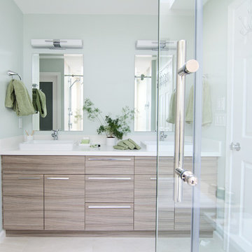 Modern Master bathroom styling and photography