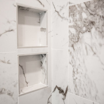 Modern Master Bathroom With Walk In Shower