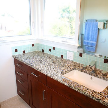 Modern Meets Casual - Addition & Remodel - Master Vanity