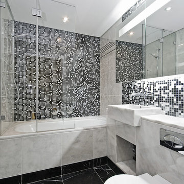 Modern Minimalist Bathroom-West Hollywood