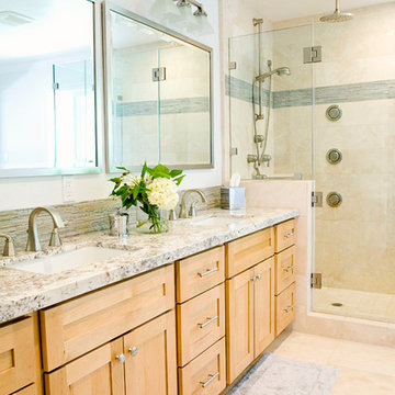 Modern Natural Master Bathroom