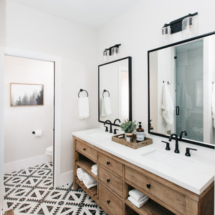 Rustic Bathroom Design Ideas, Rustic Contemporary Bathroom Vanity