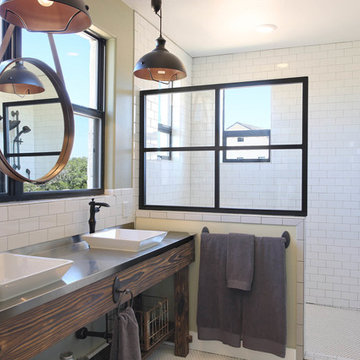 Modern Ranch Home Master Bath