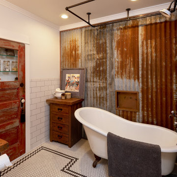 Modern Rustic Bathroom Remodel
