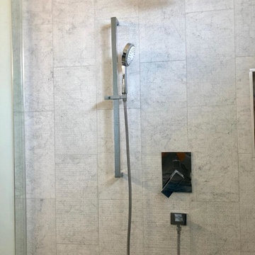 Modern Shower , New Railing and Stairs