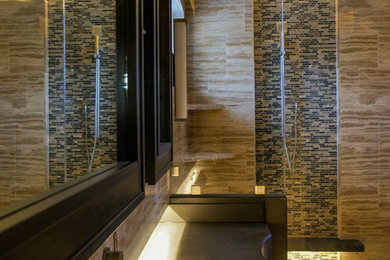 Modern Spa Like Master Bath Makover