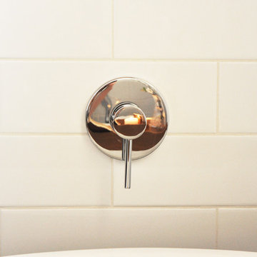 Modern Traditional Bathroom Monochrome Charm