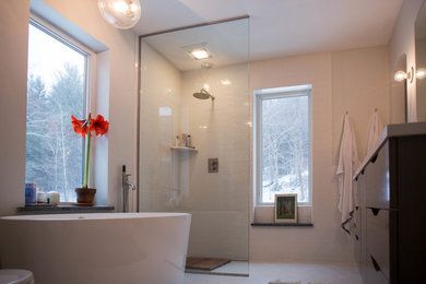 Modern White Bathroom