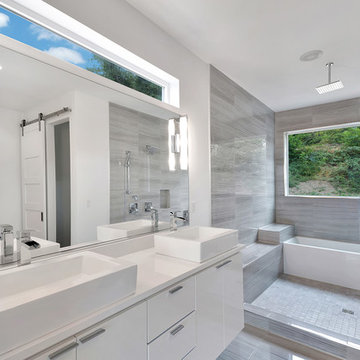 Modern White Home