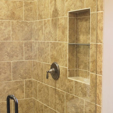 Moline, IL- Bath Remodel With Beautiful Tiled Shower