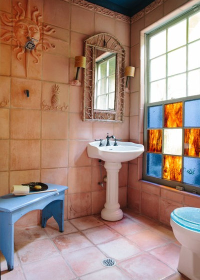 Rustic Bathroom by Anna Addison Photography