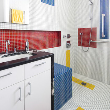 Mondrian Bathroom Renovation