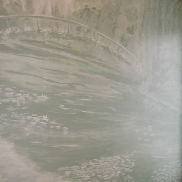 Monet Mural Bath