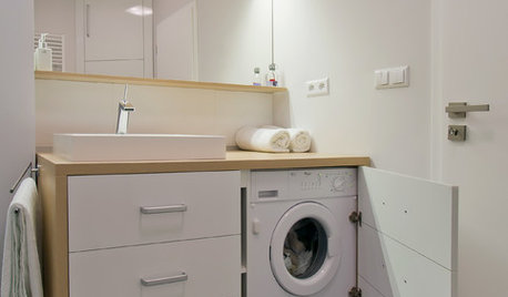 10 solutions astucieuses pour dissimuler une machine à laver