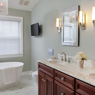 Montgomery County Fort Washington PA Bathroom Remodel "Simple Elegance"