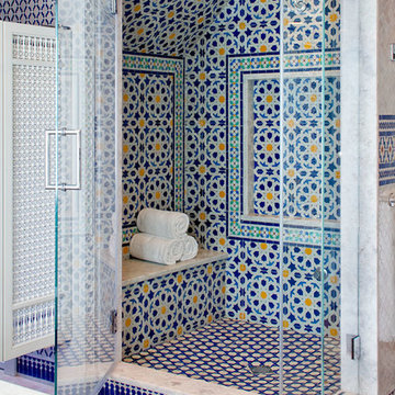 Moroccan Bathroom by the Sea