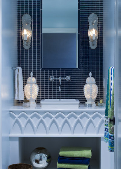 Eclectic Bathroom by Lucy Interior Design