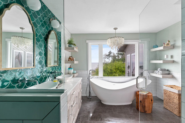 Coastal Bathroom by Treefrog Design