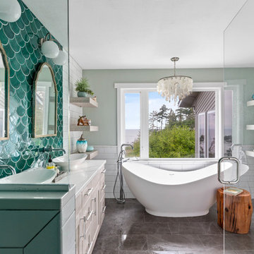 Moroccan Mermaid Bathroom