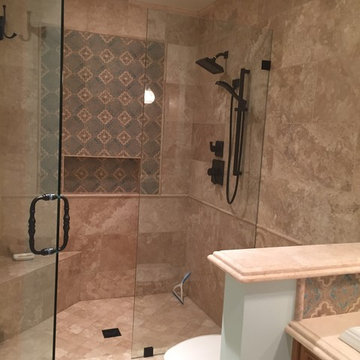 Moroccan Style Master Bathroom in Torrance