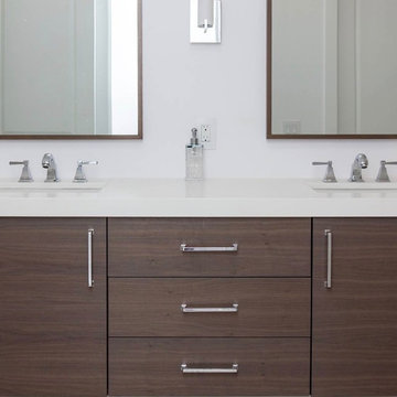Morrow Residence Master Bathroom | Urban Vision Woodworks