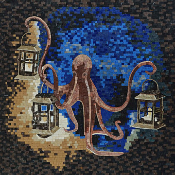 Mosaic Patterns- The Octopus Lantern I Mozaico