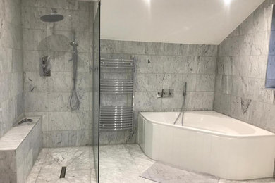 Modern bathroom in Kent.