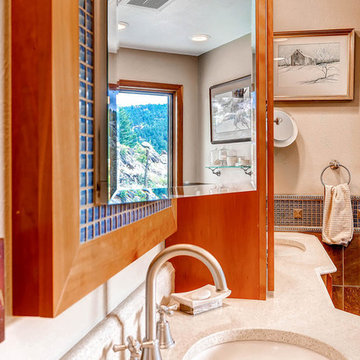 Mountain Views from this Spa Like Master Bath