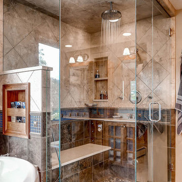 Mountain Views from this Spa Like Master Bath