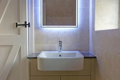 Photo of a medium sized modern bathroom in Berkshire.