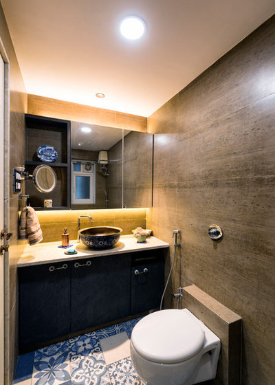 Indian Bathroom by INSCAPE DESIGN
