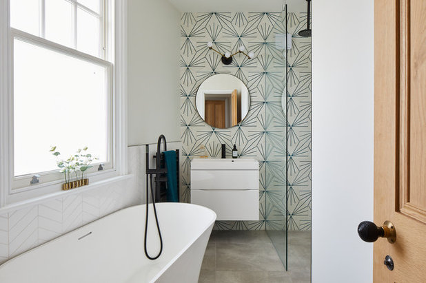 Contemporary Bathroom by Elena Creswell Design