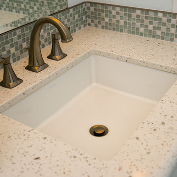 Sink and Countertops in Murrieta Master Bathroom Remodel