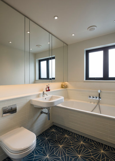 Scandinavian Bathroom by Jones Associates Architects
