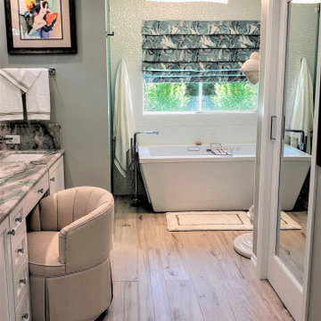 My Contemporary Bathroom Remodel Designed For A Client In Calabasas, Ca.