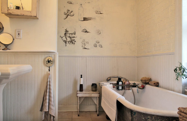 Eclectic Bathroom by Laura Garner