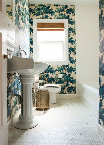 Eclectic Bathroom by Le Klein