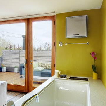 My Houzz: Exterior View from Bathtub